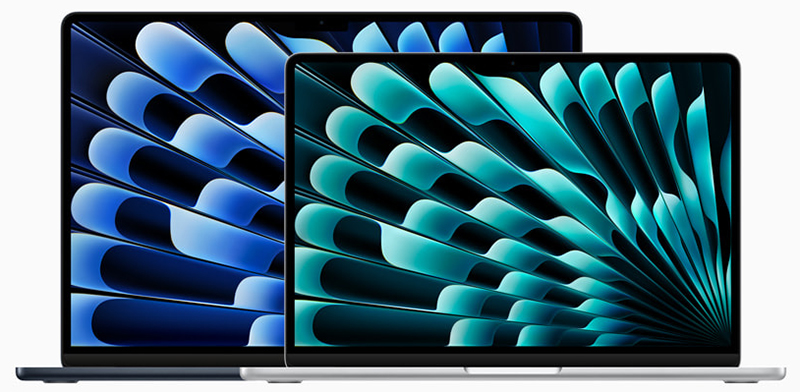 Apple представляет ноутбуки MacBook Air 2024 с процессорами M3 фото