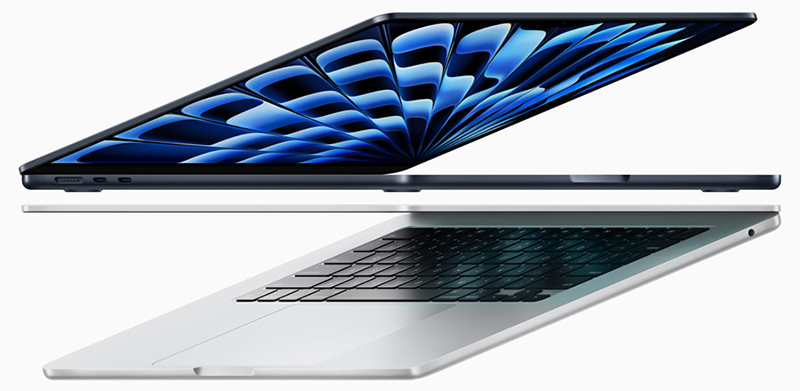 Apple представляет ноутбуки MacBook Air 2024 с процессорами M3 фото
