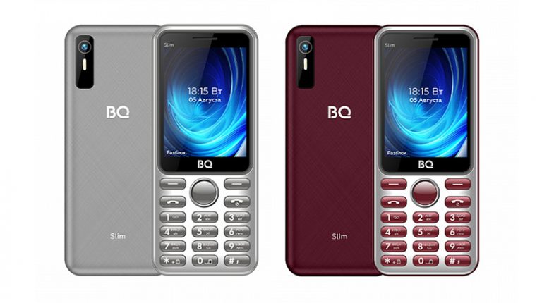 274502BQ 2833 Slim: кнопочный телефон с 2,8-дюймовым экраном и портом USB Type-C