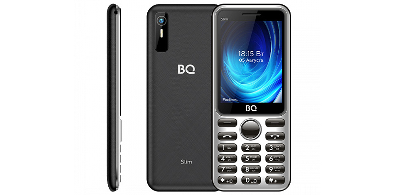 BQ 2833 Slim: кнопочный телефон с 2,8-дюймовым экраном и портом USB Type-C фото