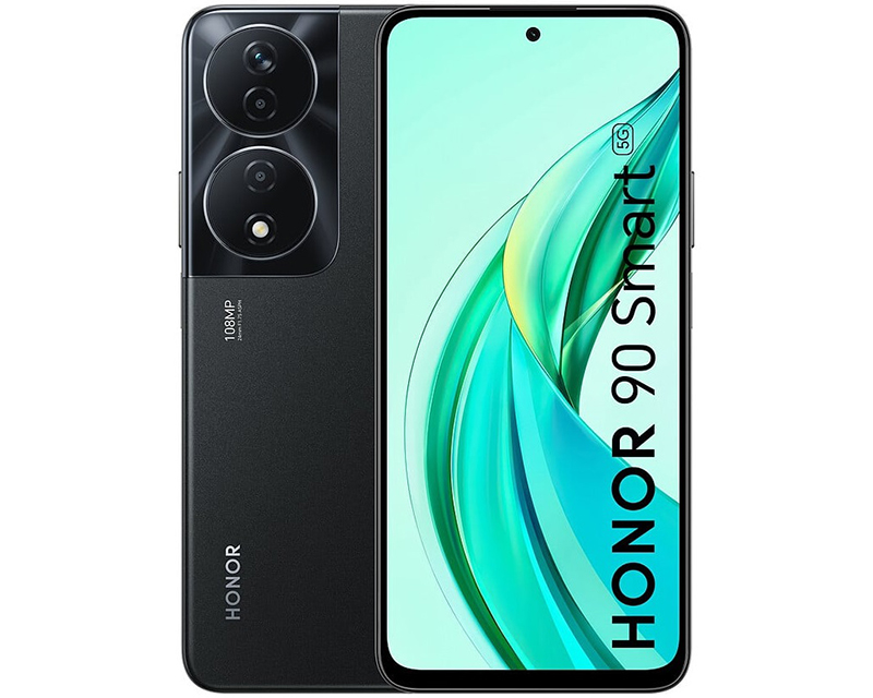 Honor 90 Smart: смартфон с большим экраном, стереодинамиками и усиленной батареей фото