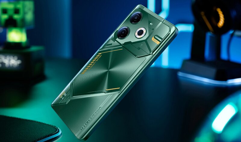 Смартфон Tecno Pova 6 Neo получил батарею на 7 000 мАч и очень необычный дизайн фото