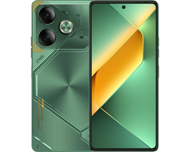 Представлен телефон Tecno Pova 6 с подсветкой корпуса, ИК-портом и батареей на 6 000 мАч фото