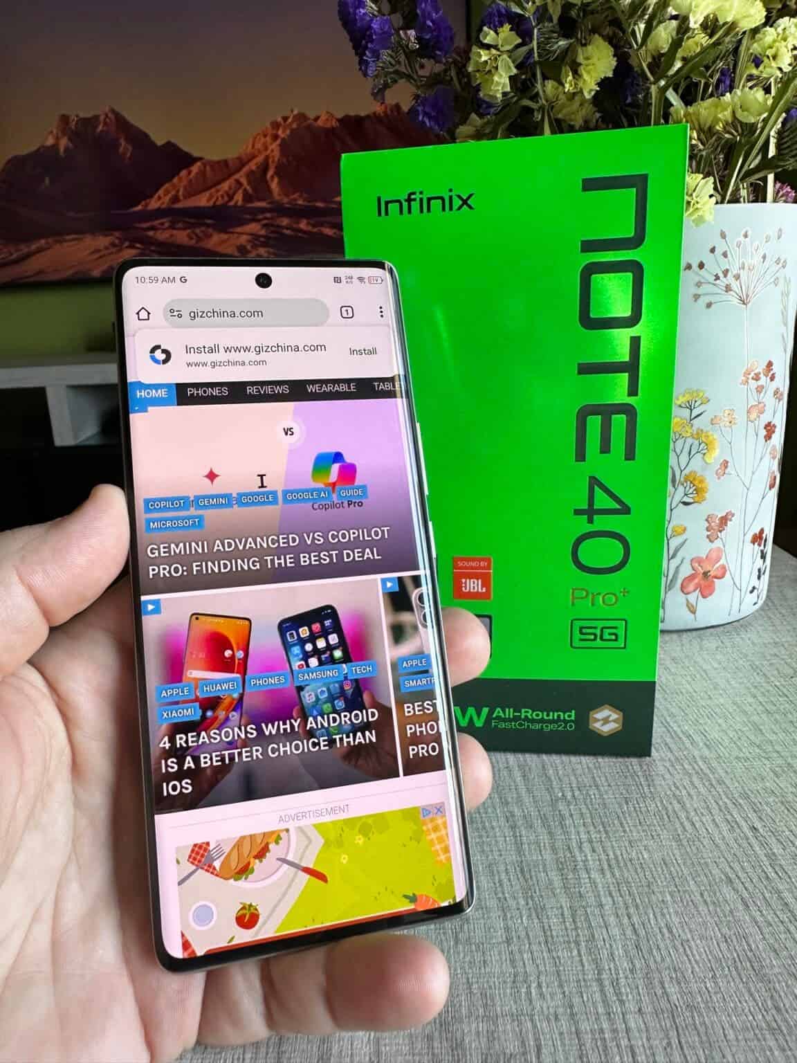 Infinix Note 40 Pro+