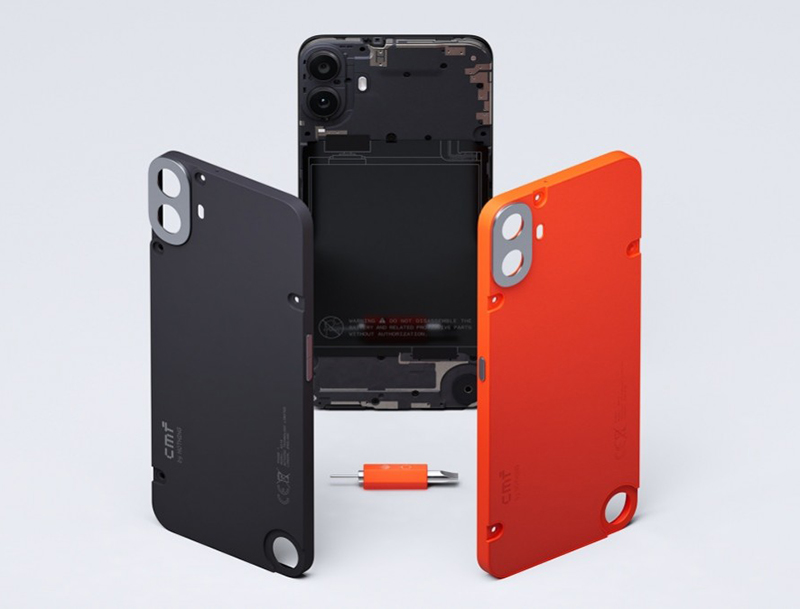 Nothing представила необычный телефон-конструктор CMF Phone 1 картинка CMF Phone 1