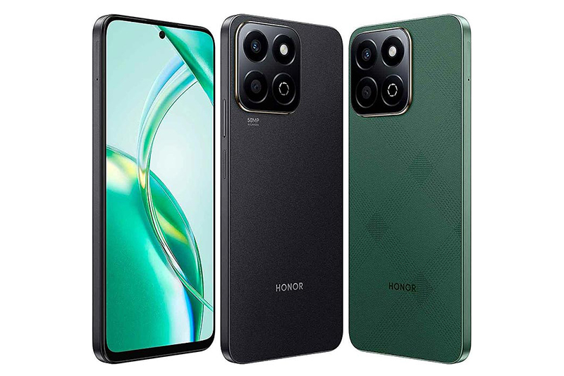 282975Honor 200 Smart: смартфон среднего класса с батареей увеличенной емкости