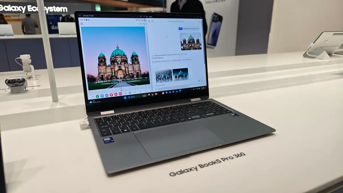 Лучшие продукты на выставке IFA 2024 картинка Samsung Galaxy Book 5 Pro 360