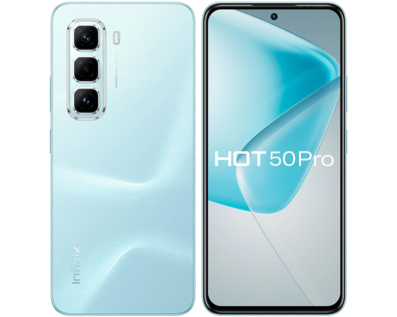 В РФ прибыл смартфон Infinix Hot 50 Pro с AMOLED-экраном и стереодинамиками картинка Infinix Hot 50 Pro