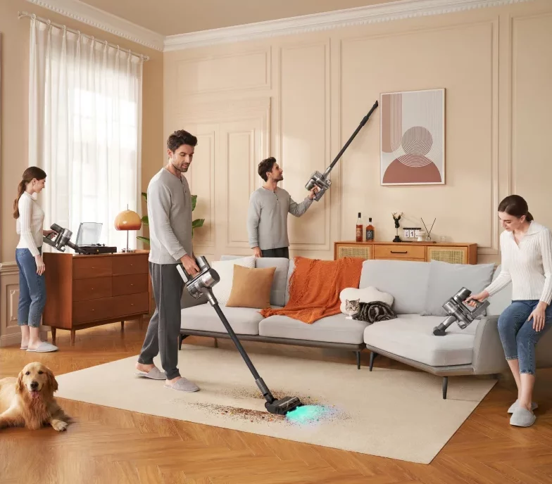 287265Обзор моющего вертикального пылесоса Dreame R20 Aqua