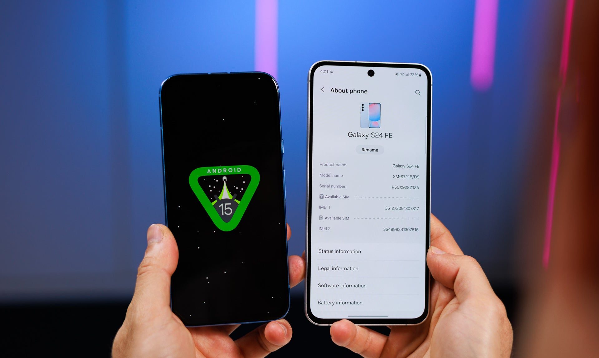 Google Pixel 8a или Samsung Galaxy S24 FE: в чём разница?