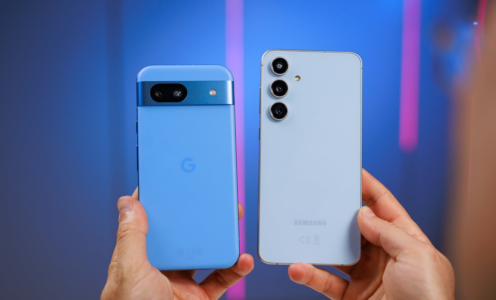 Google Pixel 8a или Samsung Galaxy S24 FE: в чём разница?