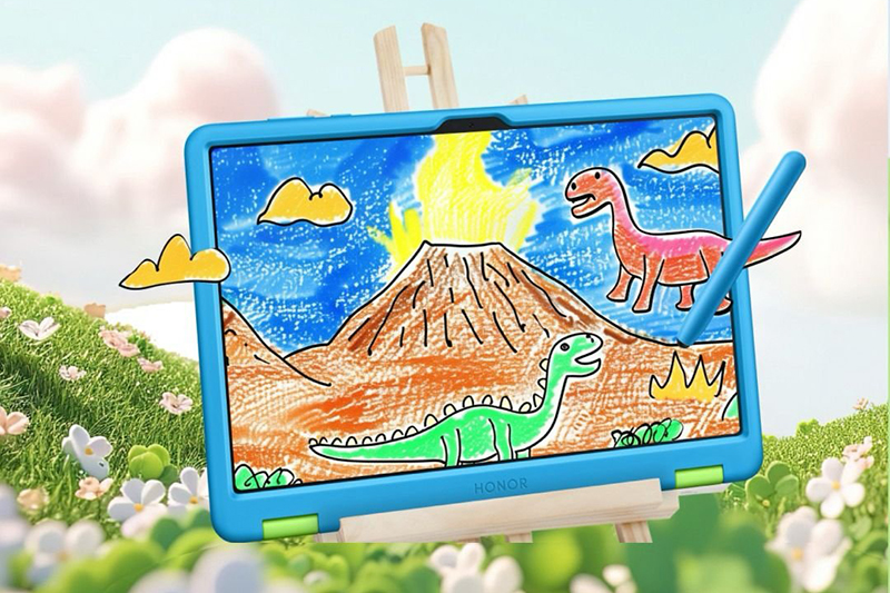 291095В РФ уже можно купить недорогой детский планшет Honor Pad X8a Kids Edition