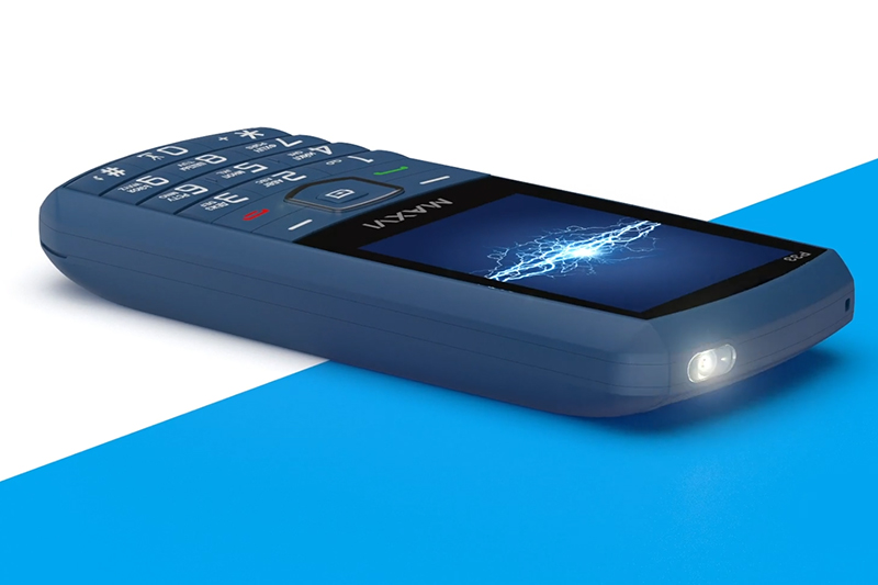 291086Представлен кнопочный телефон Maxvi P33 с батареей на 4 000 мАч