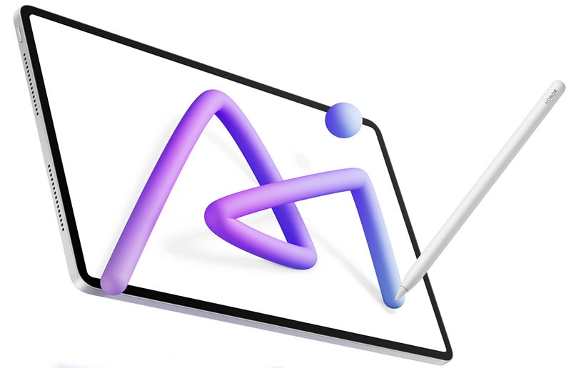 Лучшие премьеры недели: от кнопочных телефонов Philips до ридера Digma с цветным экраном картинка Honor Pad V9