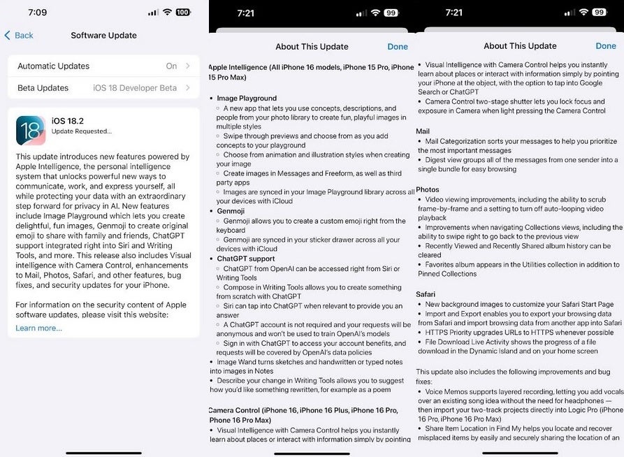 Вышла стабильная версия iOS 18.2 с Genmoji, Image Playground, интеграцией ИИ для Siri и многим другим картинка iOS-18.2