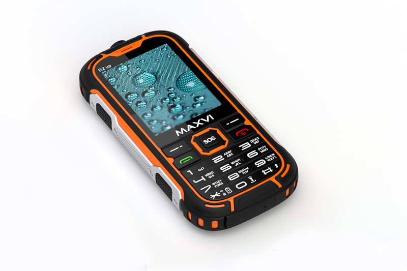 295791В РФ представили кнопочный телефон Maxvi R2 up с батареей на 4 000 мАч и защитой от воды