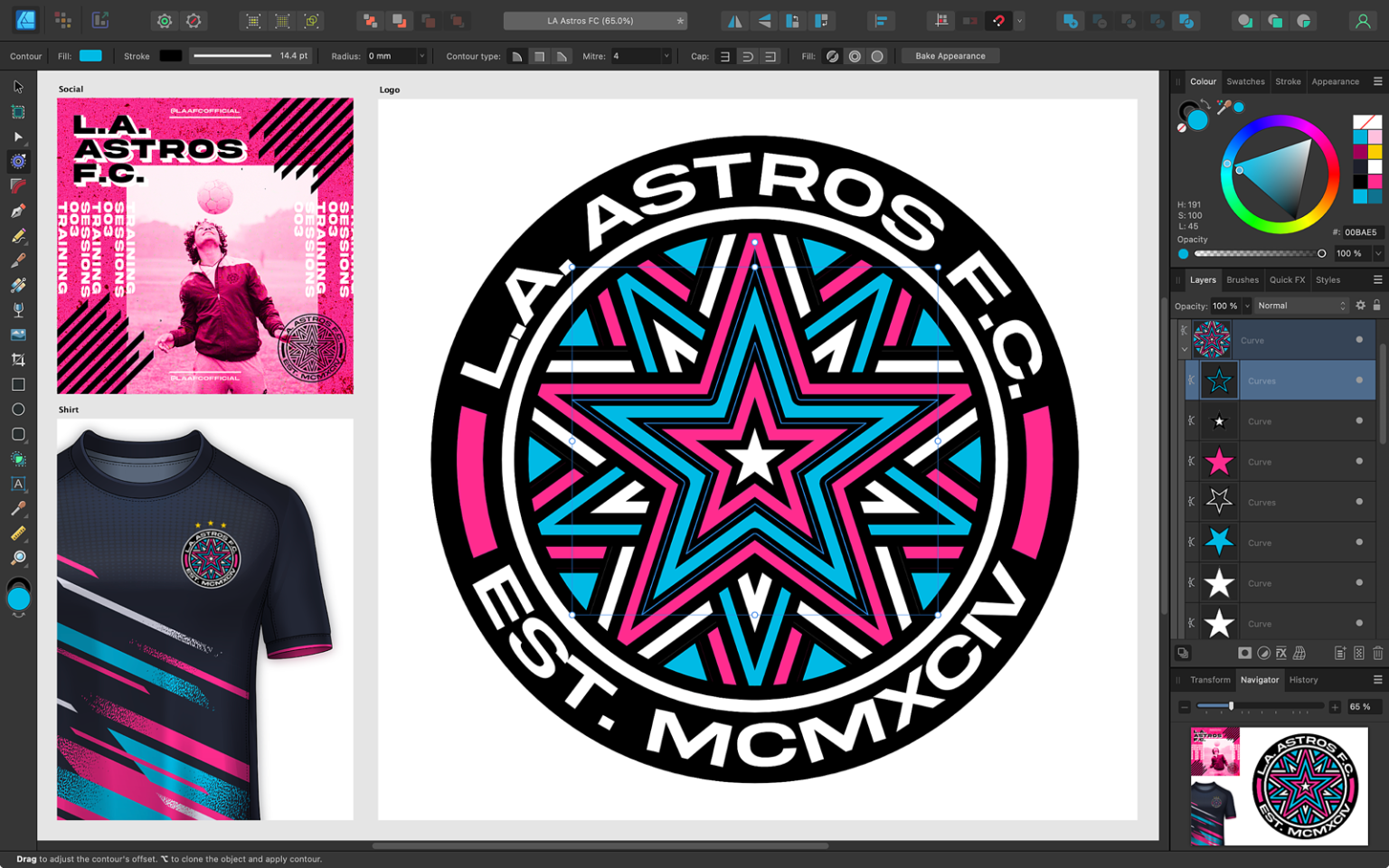 Лучшие приложения для Mac в 2025 году из App Store и не только картинка Affinity Designer