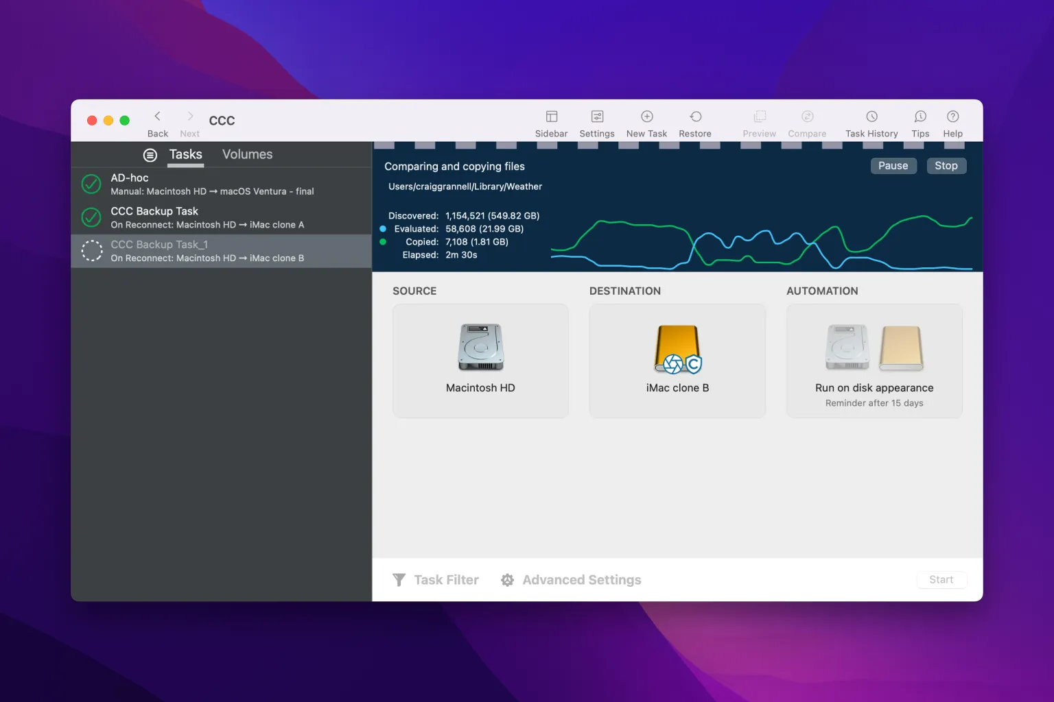 Лучшие приложения для Mac в 2025 году из App Store и не только картинка Carbon Copy Cloner