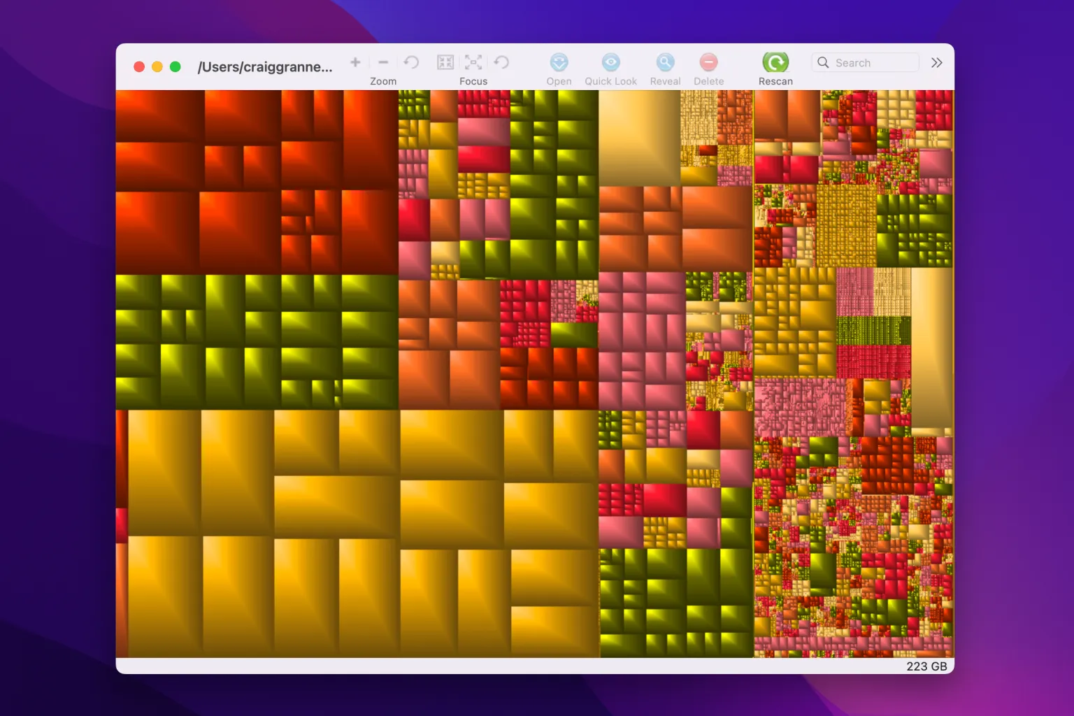 Лучшие приложения для Mac в 2025 году из App Store и не только картинка GrandPerspective