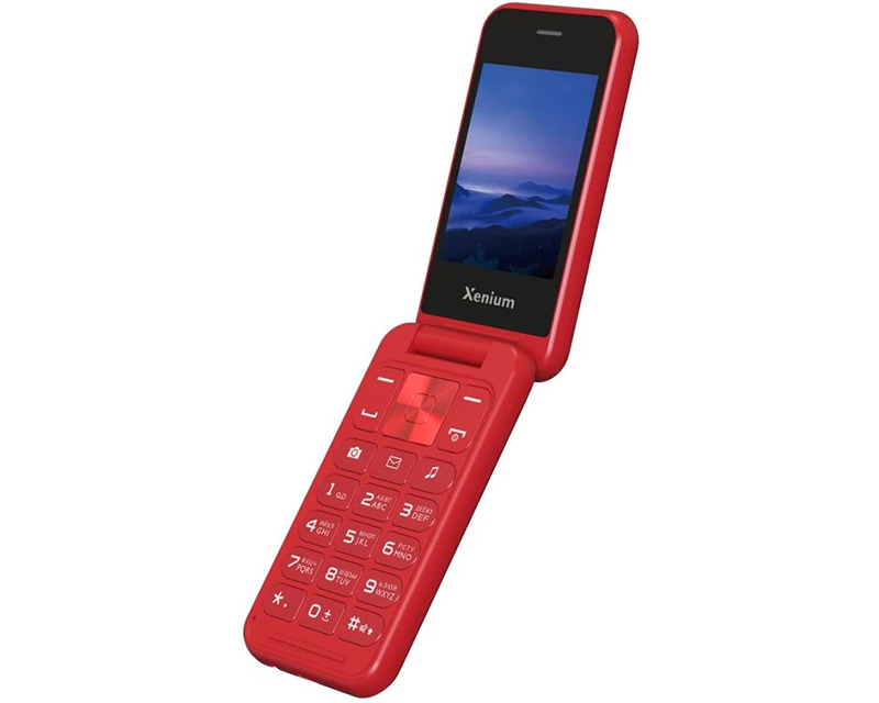 В России начались продажи раскладного кнопочного телефона Xenium X680 картинка Xenium X680
