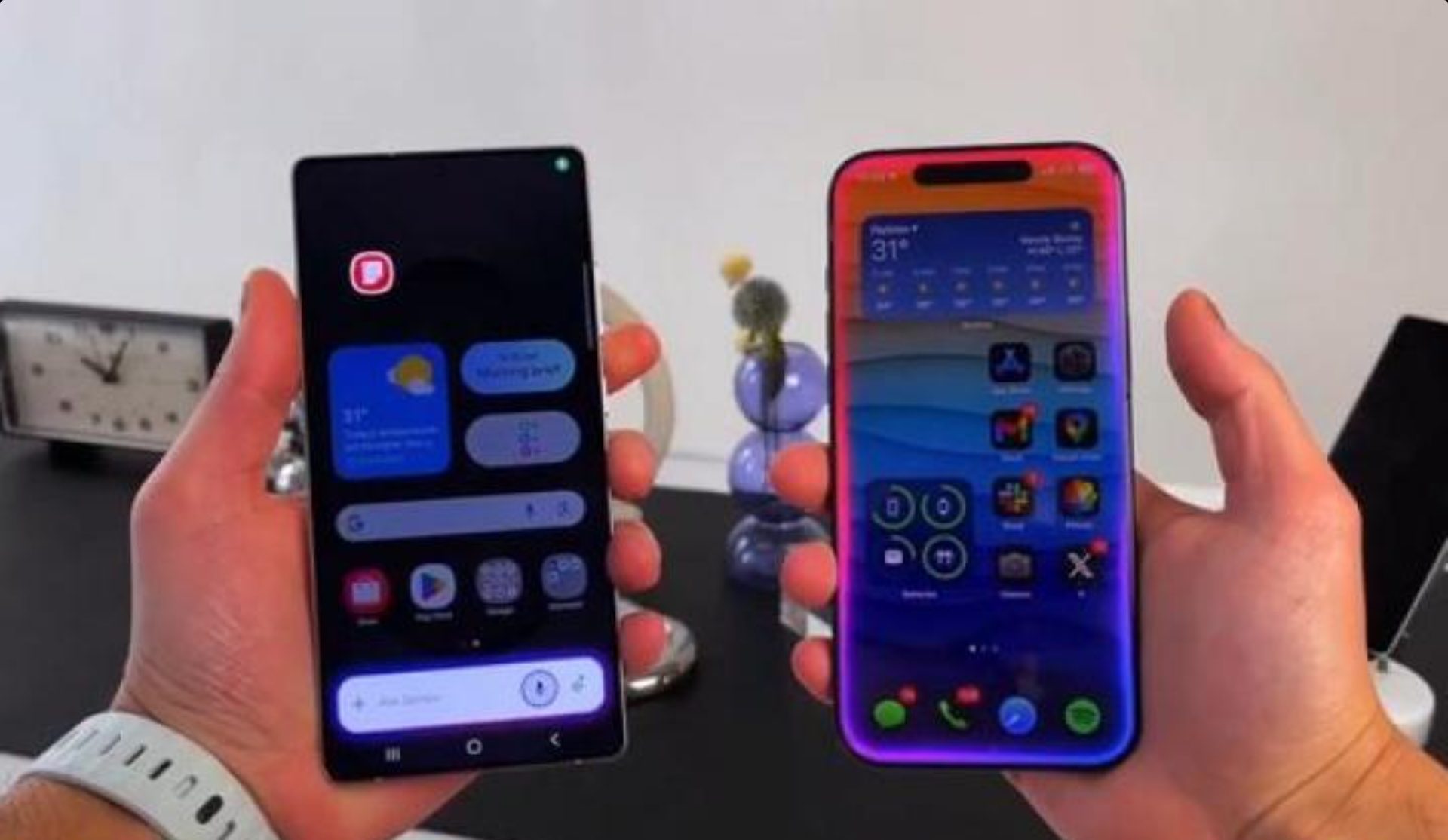 305342Видеообзор: Samsung Galaxy S25 Ultra против iPhone 16 Pro Max