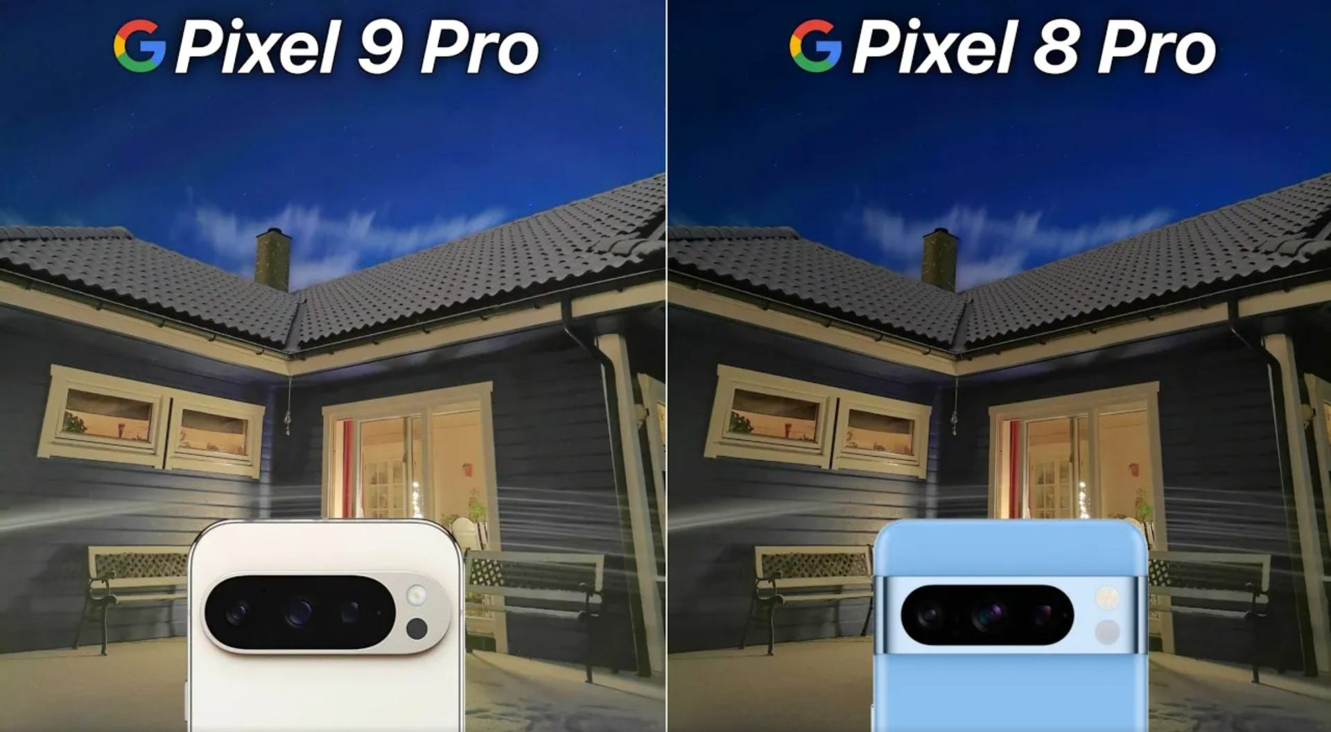 Чья камера лучше Google Pixel 9 Pro или Google Pixel 8 Pro?