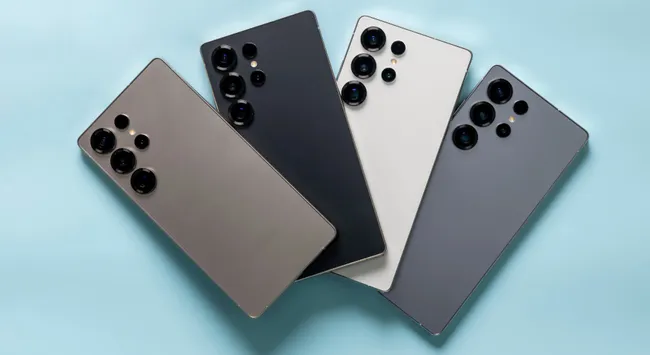 306511Samsung Galaxy S25 Ultra: все семь оттенков