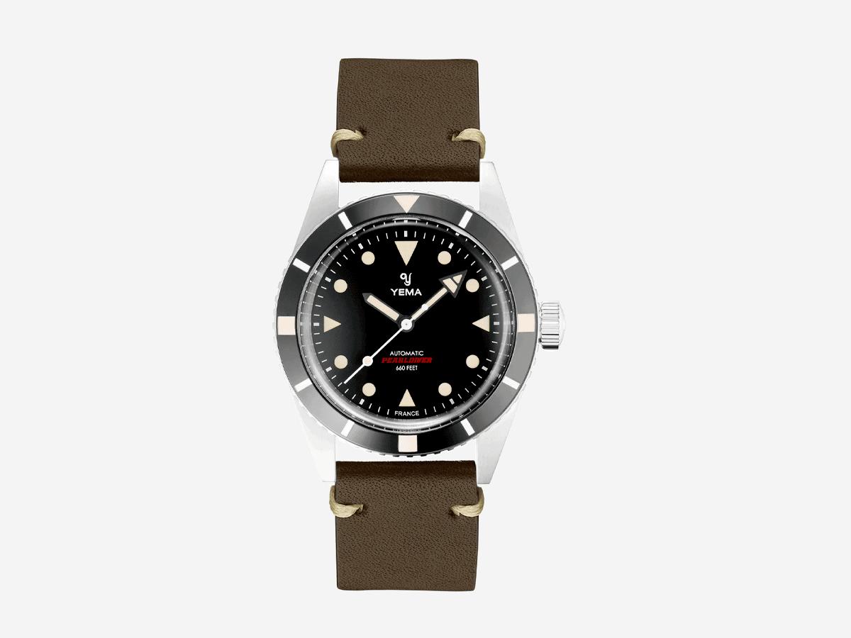 Лучшие часы для дайвинга до 150 000 рублей: надежность на глубине картинка Yema Pearldiver