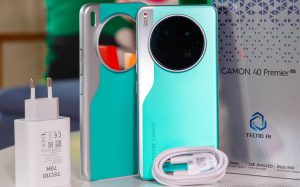 Распаковка Tecno Camon 40 Premier