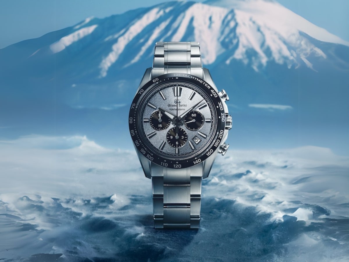 Лучшие часы Grand Seiko на Watches and Wonders 2025 картинка Grand Seiko SLGC007 – Tentagraph Snow Blue