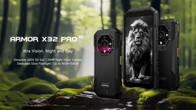 Armor X32 Pro Ulefone Armor X32 Pro – зверь с аккумулятором на 5500 мАч и функцией ночного видения