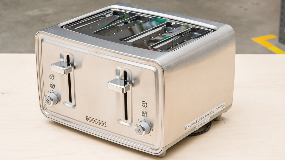 Black+Decker 4-Slice Toaster TR4900SSD