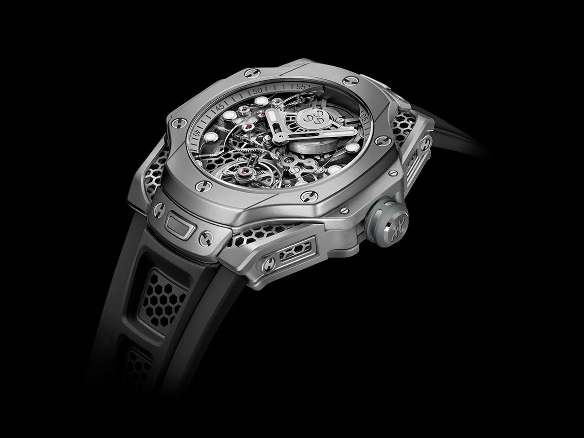 Hublot и доктор Сэмюэл Росс создают турбийон Big Bang стоимостью 16 миллионов рублей картинка Часы Hublot Big Bang Tourbillon SR_A за 16 миллионов рублей