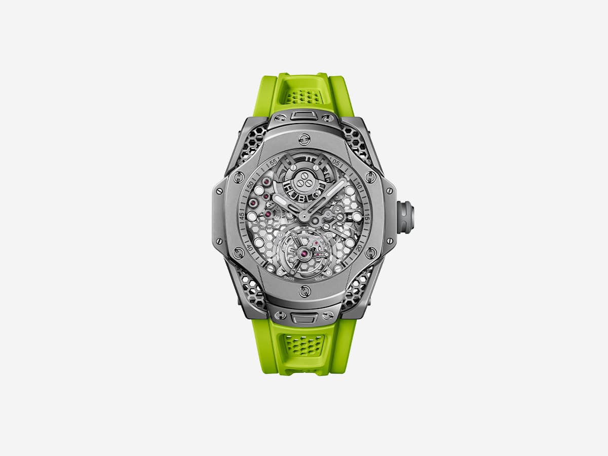 Hublot и доктор Сэмюэл Росс создают турбийон Big Bang стоимостью 16 миллионов рублей картинка Часы Hublot Big Bang Tourbillon SR_A за 16 миллионов рублей