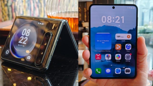 Крошечный новый флип-телефон Pura X