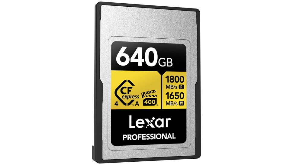 Lexar Professional GOLD CFexpress 4.0 Type A card