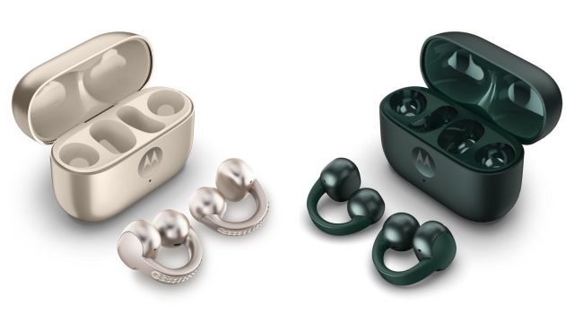 Компания Motorola только что выпустила наушники Moto Buds Loop, которые можно положить как в спортивную сумку, так и в шкатулку с украшениями