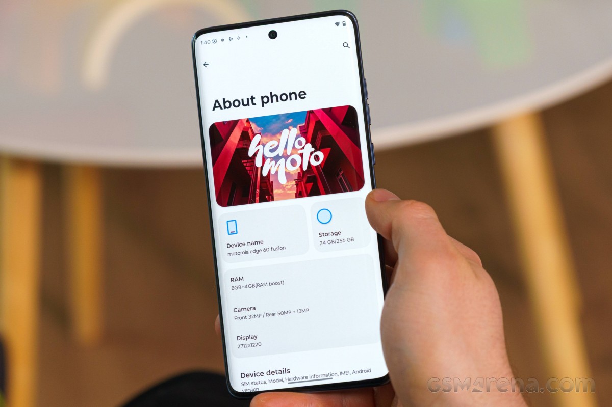 Motorola Edge 60 Fusion