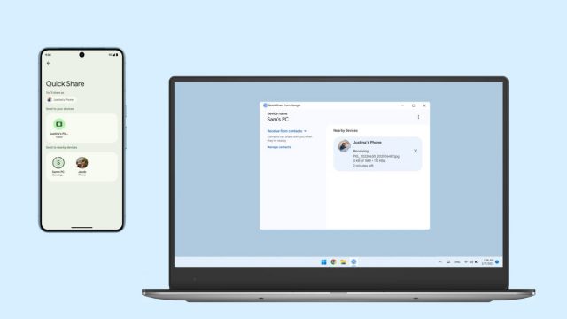 Quick Share: в следующем месяце грядут большие изменения в файлообмене на ноутбуках Samsung