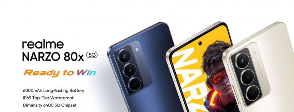 Дебют Realme Narzo 80x и 80 Pro картинка Realme Narzo 80x-3