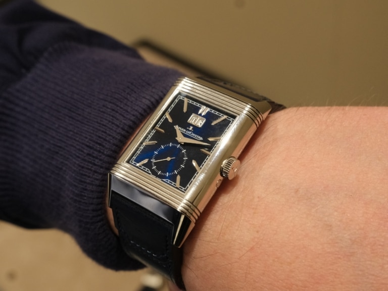 Познакомьтесь с потрясающим великолепием новых часов Jaeger-LeCoultre картинка Reverso Tribute Geographic