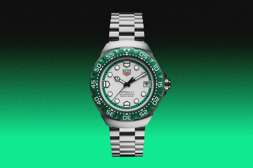 TAG Heuer Formula 1 Solargraph уже рядом: названы даты выхода и цены картинка TAG Heuer Formula 1 Solargraph Silverstone GP Edition