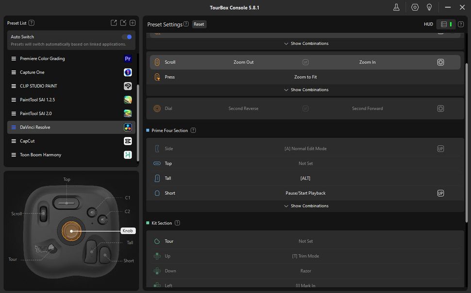 Обзор TourBox Lite: самый доступный контроллер для творческих задач картинка TourBox Lite