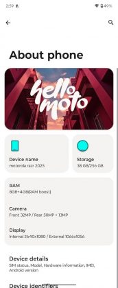 Motorola Razr 2025-27