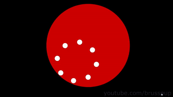 Гипнотический круг — оптическая иллюзия