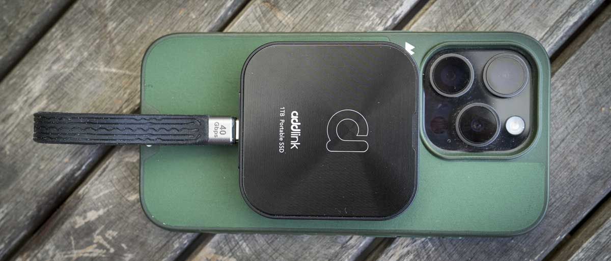 364150Addlink P30: обзор портативного SSD с MagSafe