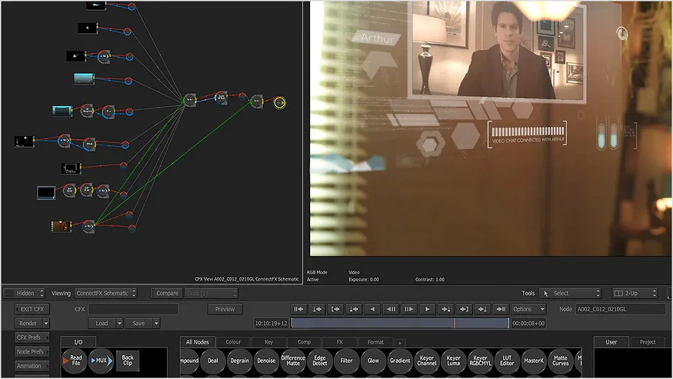 Лучшая альтернатива Adobe After Effects в 2025 году картинка Autodesk Smoke