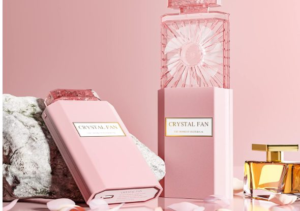 Беспроводной Мини-вентилятор с ароматом