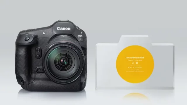 Canon EOS R1 вновь на высоте — победитель престижной премии Camera Grand Prix 2025!
