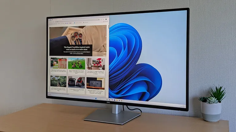 Обзор Dell U4323QE: идеальный гигантский монитор для дома картинка Dell U4323QE